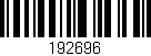 Código de barras (EAN, GTIN, SKU, ISBN): '192696'