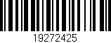 Código de barras (EAN, GTIN, SKU, ISBN): '19272425'