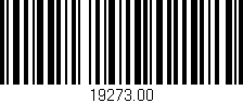 Código de barras (EAN, GTIN, SKU, ISBN): '19273.00'