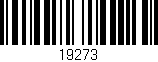 Código de barras (EAN, GTIN, SKU, ISBN): '19273'