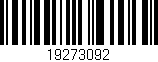 Código de barras (EAN, GTIN, SKU, ISBN): '19273092'