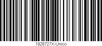 Código de barras (EAN, GTIN, SKU, ISBN): '1928727X-Unico'