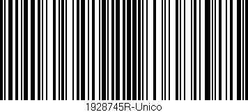 Código de barras (EAN, GTIN, SKU, ISBN): '1928745R-Unico'