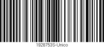 Código de barras (EAN, GTIN, SKU, ISBN): '1928753S-Unico'