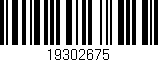 Código de barras (EAN, GTIN, SKU, ISBN): '19302675'