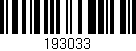Código de barras (EAN, GTIN, SKU, ISBN): '193033'