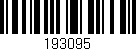 Código de barras (EAN, GTIN, SKU, ISBN): '193095'