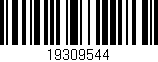 Código de barras (EAN, GTIN, SKU, ISBN): '19309544'