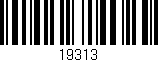 Código de barras (EAN, GTIN, SKU, ISBN): '19313'