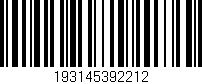 Código de barras (EAN, GTIN, SKU, ISBN): '193145392212'
