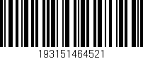 Código de barras (EAN, GTIN, SKU, ISBN): '193151464521'