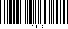 Código de barras (EAN, GTIN, SKU, ISBN): '19323.06'