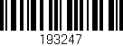 Código de barras (EAN, GTIN, SKU, ISBN): '193247'