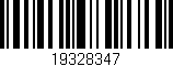 Código de barras (EAN, GTIN, SKU, ISBN): '19328347'