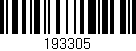 Código de barras (EAN, GTIN, SKU, ISBN): '193305'