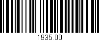 Código de barras (EAN, GTIN, SKU, ISBN): '1935.00'
