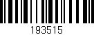 Código de barras (EAN, GTIN, SKU, ISBN): '193515'