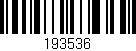 Código de barras (EAN, GTIN, SKU, ISBN): '193536'