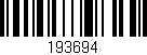 Código de barras (EAN, GTIN, SKU, ISBN): '193694'