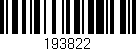 Código de barras (EAN, GTIN, SKU, ISBN): '193822'