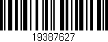 Código de barras (EAN, GTIN, SKU, ISBN): '19387627'
