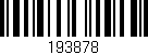 Código de barras (EAN, GTIN, SKU, ISBN): '193878'
