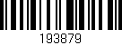 Código de barras (EAN, GTIN, SKU, ISBN): '193879'