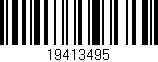 Código de barras (EAN, GTIN, SKU, ISBN): '19413495'