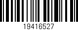Código de barras (EAN, GTIN, SKU, ISBN): '19416527'