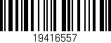 Código de barras (EAN, GTIN, SKU, ISBN): '19416557'