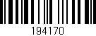 Código de barras (EAN, GTIN, SKU, ISBN): '194170'