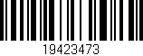 Código de barras (EAN, GTIN, SKU, ISBN): '19423473'