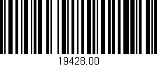 Código de barras (EAN, GTIN, SKU, ISBN): '19428.00'