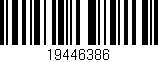 Código de barras (EAN, GTIN, SKU, ISBN): '19446386'