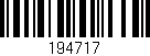 Código de barras (EAN, GTIN, SKU, ISBN): '194717'