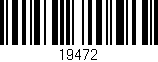 Código de barras (EAN, GTIN, SKU, ISBN): '19472'