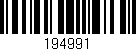 Código de barras (EAN, GTIN, SKU, ISBN): '194991'
