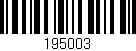 Código de barras (EAN, GTIN, SKU, ISBN): '195003'