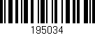 Código de barras (EAN, GTIN, SKU, ISBN): '195034'