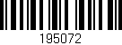 Código de barras (EAN, GTIN, SKU, ISBN): '195072'
