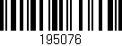 Código de barras (EAN, GTIN, SKU, ISBN): '195076'