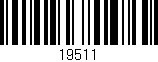 Código de barras (EAN, GTIN, SKU, ISBN): '19511'