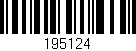 Código de barras (EAN, GTIN, SKU, ISBN): '195124'