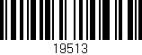 Código de barras (EAN, GTIN, SKU, ISBN): '19513'