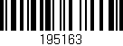 Código de barras (EAN, GTIN, SKU, ISBN): '195163'