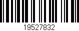 Código de barras (EAN, GTIN, SKU, ISBN): '19527832'
