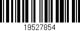 Código de barras (EAN, GTIN, SKU, ISBN): '19527854'
