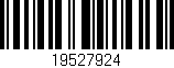 Código de barras (EAN, GTIN, SKU, ISBN): '19527924'