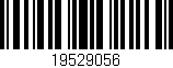 Código de barras (EAN, GTIN, SKU, ISBN): '19529056'
