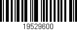 Código de barras (EAN, GTIN, SKU, ISBN): '19529600'